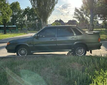 Зеленый ВАЗ 2115 Самара, объемом двигателя 1.6 л и пробегом 167 тыс. км за 2600 $, фото 7 на Automoto.ua