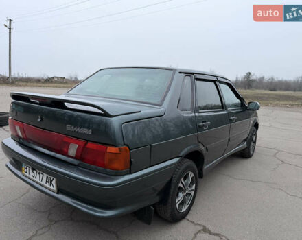 Зеленый ВАЗ 2115 Самара, объемом двигателя 1.6 л и пробегом 124 тыс. км за 2600 $, фото 24 на Automoto.ua