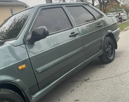 Зеленый ВАЗ 2115 Самара, объемом двигателя 1.6 л и пробегом 131 тыс. км за 1300 $, фото 2 на Automoto.ua