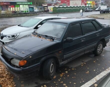 Зеленый ВАЗ 2115 Самара, объемом двигателя 0 л и пробегом 222 тыс. км за 714 $, фото 2 на Automoto.ua