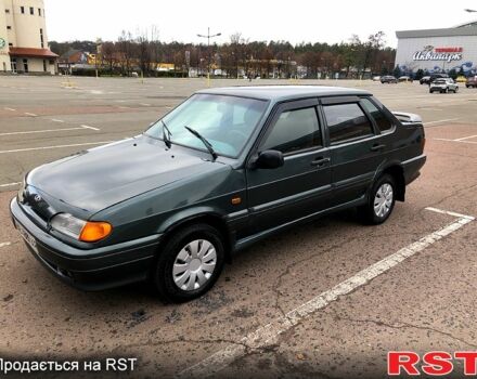 Зеленый ВАЗ 2115 Самара, объемом двигателя 1.6 л и пробегом 145 тыс. км за 1700 $, фото 1 на Automoto.ua