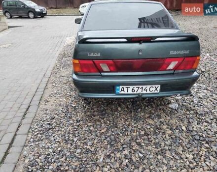 Зелений ВАЗ 2115 Самара, об'ємом двигуна 1.6 л та пробігом 156 тис. км за 1550 $, фото 3 на Automoto.ua