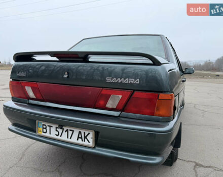 Зеленый ВАЗ 2115 Самара, объемом двигателя 1.6 л и пробегом 124 тыс. км за 2600 $, фото 18 на Automoto.ua