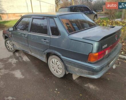 Зелений ВАЗ 2115 Самара, об'ємом двигуна 1.6 л та пробігом 150 тис. км за 1500 $, фото 5 на Automoto.ua