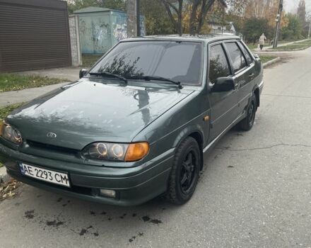 Зеленый ВАЗ 2115 Самара, объемом двигателя 1.6 л и пробегом 131 тыс. км за 1300 $, фото 1 на Automoto.ua