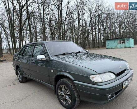 Зеленый ВАЗ 2115 Самара, объемом двигателя 1.6 л и пробегом 124 тыс. км за 2600 $, фото 25 на Automoto.ua