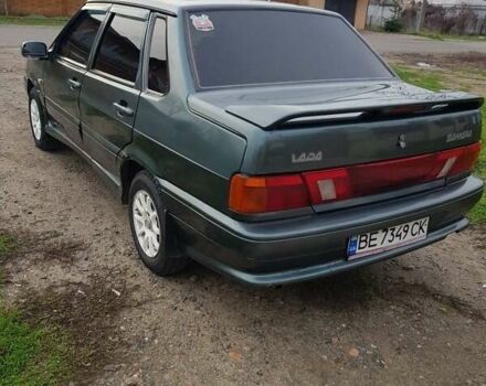Зелений ВАЗ 2115 Самара, об'ємом двигуна 1.6 л та пробігом 195 тис. км за 1450 $, фото 5 на Automoto.ua