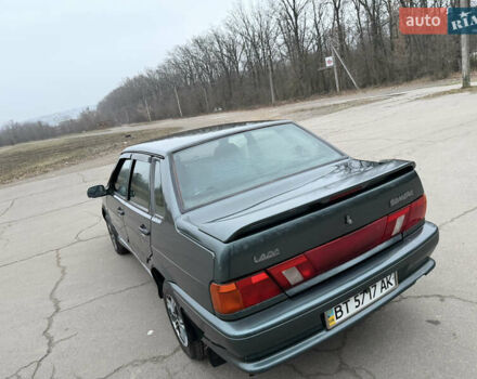 Зеленый ВАЗ 2115 Самара, объемом двигателя 1.6 л и пробегом 124 тыс. км за 2600 $, фото 16 на Automoto.ua
