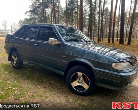 Зеленый ВАЗ 2115 Самара, объемом двигателя 1.6 л и пробегом 139 тыс. км за 2500 $, фото 2 на Automoto.ua