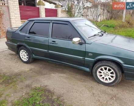 Зелений ВАЗ 2115 Самара, об'ємом двигуна 1.6 л та пробігом 195 тис. км за 1450 $, фото 2 на Automoto.ua