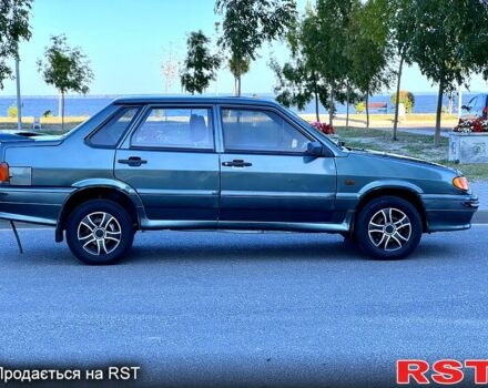 Зеленый ВАЗ 2115 Самара, объемом двигателя 1.6 л и пробегом 182 тыс. км за 1800 $, фото 2 на Automoto.ua