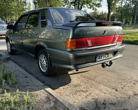Зеленый ВАЗ 2115 Самара, объемом двигателя 1.6 л и пробегом 167 тыс. км за 2600 $, фото 5 на Automoto.ua