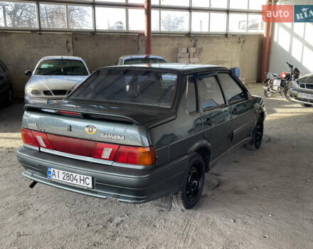Зеленый ВАЗ 2115 Самара, объемом двигателя 1.6 л и пробегом 140 тыс. км за 730 $, фото 2 на Automoto.ua