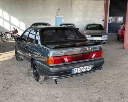 Зеленый ВАЗ 2115 Самара, объемом двигателя 1.6 л и пробегом 155 тыс. км за 714 $, фото 3 на Automoto.ua