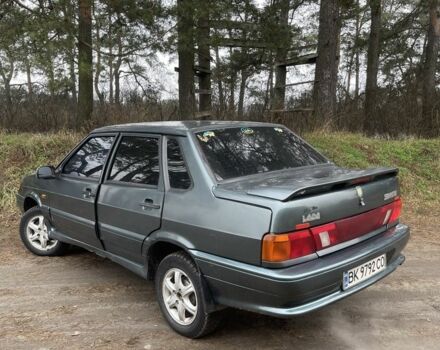 Зеленый ВАЗ 2115 Самара, объемом двигателя 1.6 л и пробегом 200 тыс. км за 1450 $, фото 4 на Automoto.ua