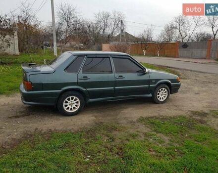 Зелений ВАЗ 2115 Самара, об'ємом двигуна 1.6 л та пробігом 195 тис. км за 1450 $, фото 1 на Automoto.ua
