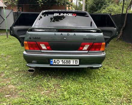 Зеленый ВАЗ 2115 Самара, объемом двигателя 1.6 л и пробегом 147 тыс. км за 2800 $, фото 3 на Automoto.ua