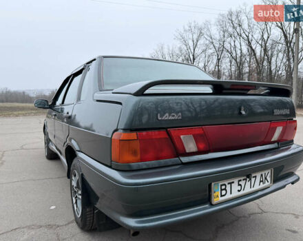 Зеленый ВАЗ 2115 Самара, объемом двигателя 1.6 л и пробегом 124 тыс. км за 2600 $, фото 8 на Automoto.ua