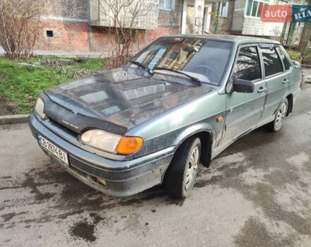 Зелений ВАЗ 2115 Самара, об'ємом двигуна 1.6 л та пробігом 150 тис. км за 1500 $, фото 1 на Automoto.ua