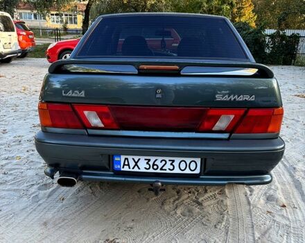 Зеленый ВАЗ 2115 Самара, объемом двигателя 1.6 л и пробегом 180 тыс. км за 1850 $, фото 4 на Automoto.ua