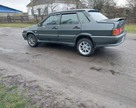 Зелений ВАЗ 2115 Самара, об'ємом двигуна 1.6 л та пробігом 100 тис. км за 2000 $, фото 5 на Automoto.ua