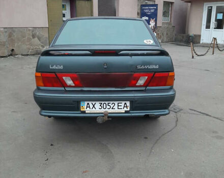 Зелений ВАЗ 2115 Самара, об'ємом двигуна 1.6 л та пробігом 250 тис. км за 2400 $, фото 4 на Automoto.ua