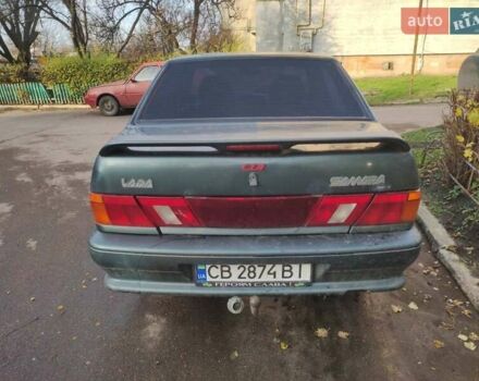 Зелений ВАЗ 2115 Самара, об'ємом двигуна 1.6 л та пробігом 150 тис. км за 1500 $, фото 3 на Automoto.ua