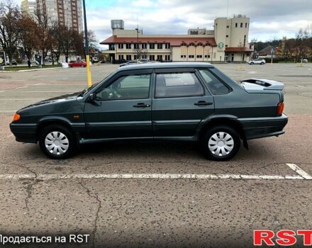 Зеленый ВАЗ 2115 Самара, объемом двигателя 1.6 л и пробегом 145 тыс. км за 1700 $, фото 4 на Automoto.ua