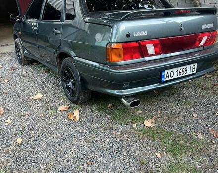 Зеленый ВАЗ 2115 Самара, объемом двигателя 1.6 л и пробегом 147 тыс. км за 2800 $, фото 12 на Automoto.ua