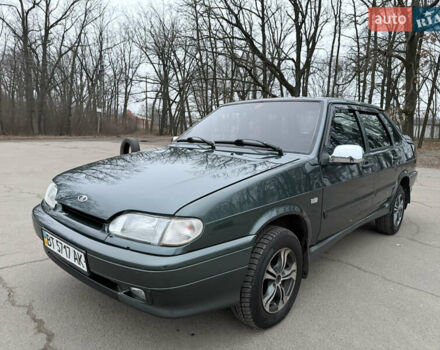 Зеленый ВАЗ 2115 Самара, объемом двигателя 1.6 л и пробегом 124 тыс. км за 2600 $, фото 41 на Automoto.ua