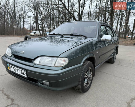 Зеленый ВАЗ 2115 Самара, объемом двигателя 1.6 л и пробегом 124 тыс. км за 2600 $, фото 6 на Automoto.ua