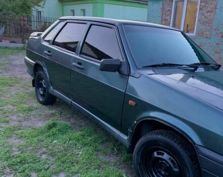 Зелений ВАЗ 2115 Самара, об'ємом двигуна 1 л та пробігом 250 тис. км за 1600 $, фото 1 на Automoto.ua