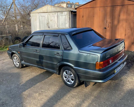 Зеленый ВАЗ 2115 Самара, объемом двигателя 1.6 л и пробегом 76 тыс. км за 3600 $, фото 1 на Automoto.ua