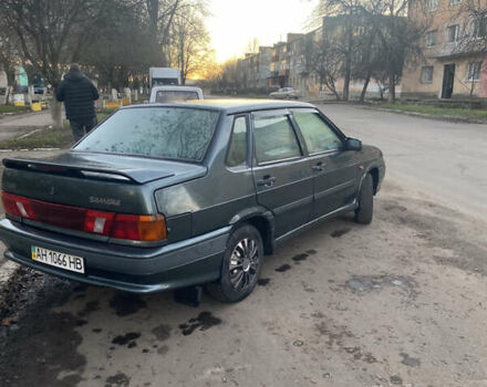 Зеленый ВАЗ 2115 Самара, объемом двигателя 0 л и пробегом 92 тыс. км за 2800 $, фото 4 на Automoto.ua