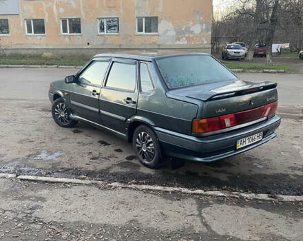 Зеленый ВАЗ 2115 Самара, объемом двигателя 0 л и пробегом 92 тыс. км за 2800 $, фото 2 на Automoto.ua