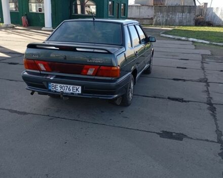 Зеленый ВАЗ 2115 Самара, объемом двигателя 1.6 л и пробегом 142 тыс. км за 2300 $, фото 4 на Automoto.ua