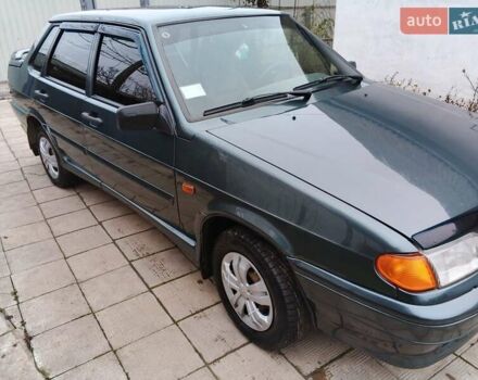 Зеленый ВАЗ 2115 Самара, объемом двигателя 1.6 л и пробегом 130 тыс. км за 1650 $, фото 4 на Automoto.ua