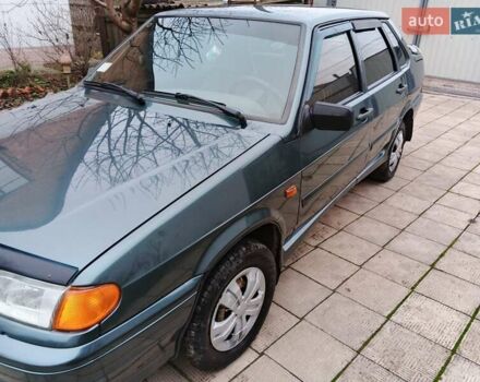 Зеленый ВАЗ 2115 Самара, объемом двигателя 1.6 л и пробегом 130 тыс. км за 1650 $, фото 3 на Automoto.ua