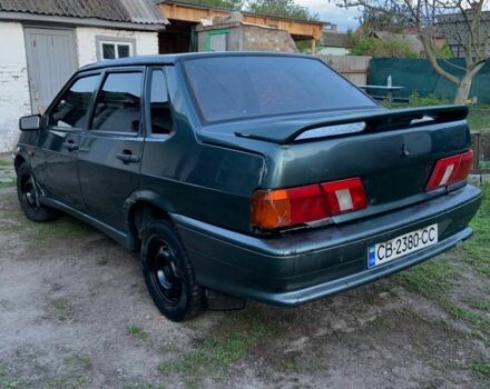Зелений ВАЗ 2115 Самара, об'ємом двигуна 1 л та пробігом 250 тис. км за 1600 $, фото 3 на Automoto.ua