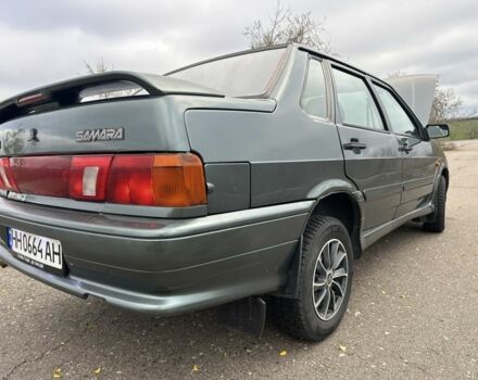 Зеленый ВАЗ 2115 Самара, объемом двигателя 1.6 л и пробегом 140 тыс. км за 2600 $, фото 5 на Automoto.ua