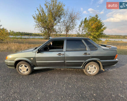 Зеленый ВАЗ 2115 Самара, объемом двигателя 1.6 л и пробегом 137 тыс. км за 2800 $, фото 1 на Automoto.ua
