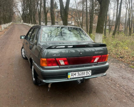 Зеленый ВАЗ 2115 Самара, объемом двигателя 1.6 л и пробегом 160 тыс. км за 2350 $, фото 2 на Automoto.ua