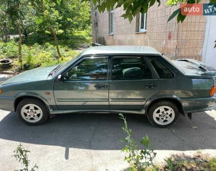 Зеленый ВАЗ 2115 Самара, объемом двигателя 1.6 л и пробегом 110 тыс. км за 3300 $, фото 4 на Automoto.ua