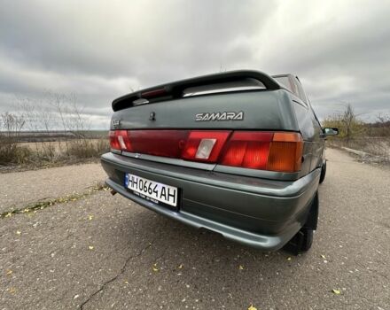 Зеленый ВАЗ 2115 Самара, объемом двигателя 1.6 л и пробегом 140 тыс. км за 2600 $, фото 7 на Automoto.ua