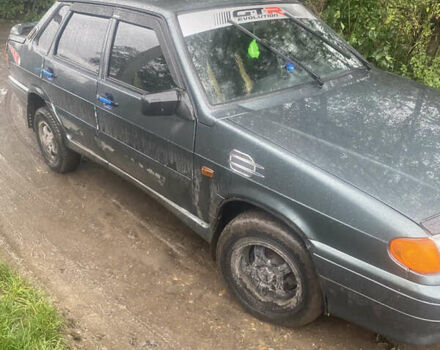 Зелений ВАЗ 2115 Самара, об'ємом двигуна 1.6 л та пробігом 125 тис. км за 3000 $, фото 1 на Automoto.ua