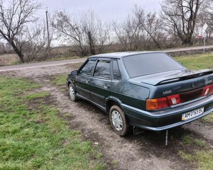 Зеленый ВАЗ 2115 Самара, объемом двигателя 0 л и пробегом 51 тыс. км за 3500 $, фото 6 на Automoto.ua