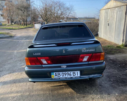 Зеленый ВАЗ 2115 Самара, объемом двигателя 1.6 л и пробегом 76 тыс. км за 3600 $, фото 4 на Automoto.ua