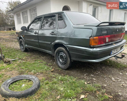 Зеленый ВАЗ 2115 Самара, объемом двигателя 1.6 л и пробегом 200 тыс. км за 1350 $, фото 5 на Automoto.ua