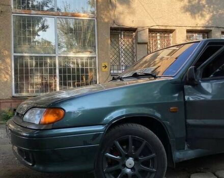 Зеленый ВАЗ 2115 Самара, объемом двигателя 1.6 л и пробегом 113 тыс. км за 3200 $, фото 12 на Automoto.ua