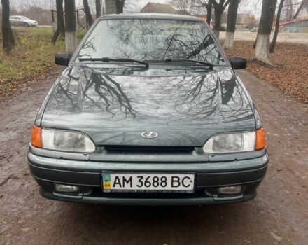 Зеленый ВАЗ 2115 Самара, объемом двигателя 1.6 л и пробегом 160 тыс. км за 2350 $, фото 1 на Automoto.ua